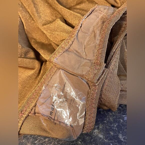 Free People Intimates Long Sleeve Plunge Turnt Bodysuit S - Picture 6 of 9